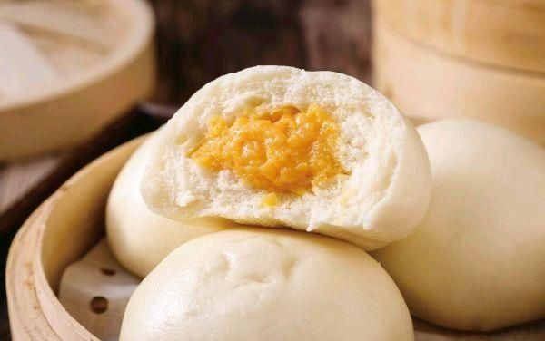 早点|奶黄包丨广式早点宣软香甜,孩子特别爱吃