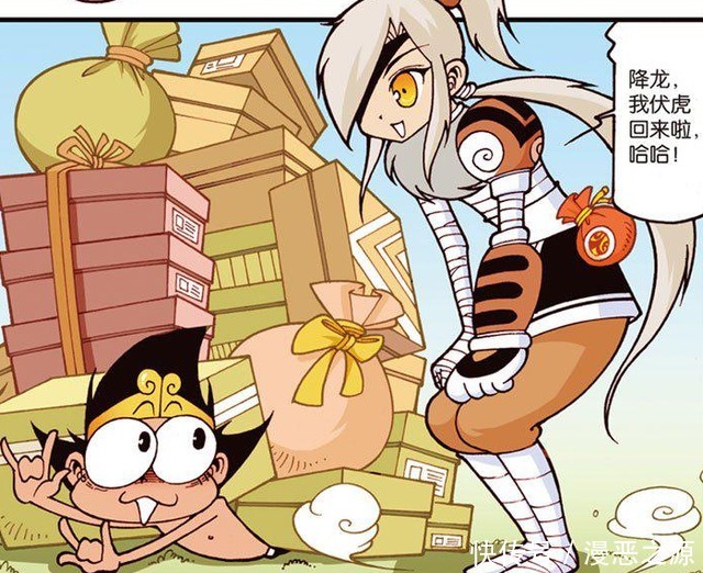 回家|天气晴朗好无聊,降龙打算开始进行“日光浴”,伏虎终于回家啦