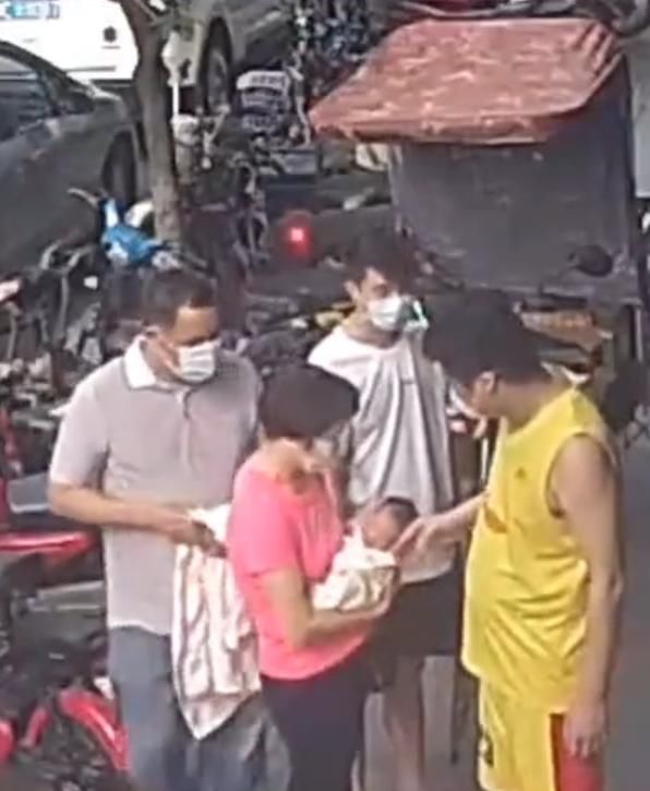  担责|男子在女儿出生第二天自首，临别摸头回望不舍，想告诉女儿爸爸是个愿意担责的人