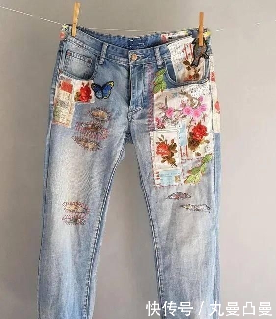 裤子|废旧牛仔裤再设计,让你足不出户换新衣!