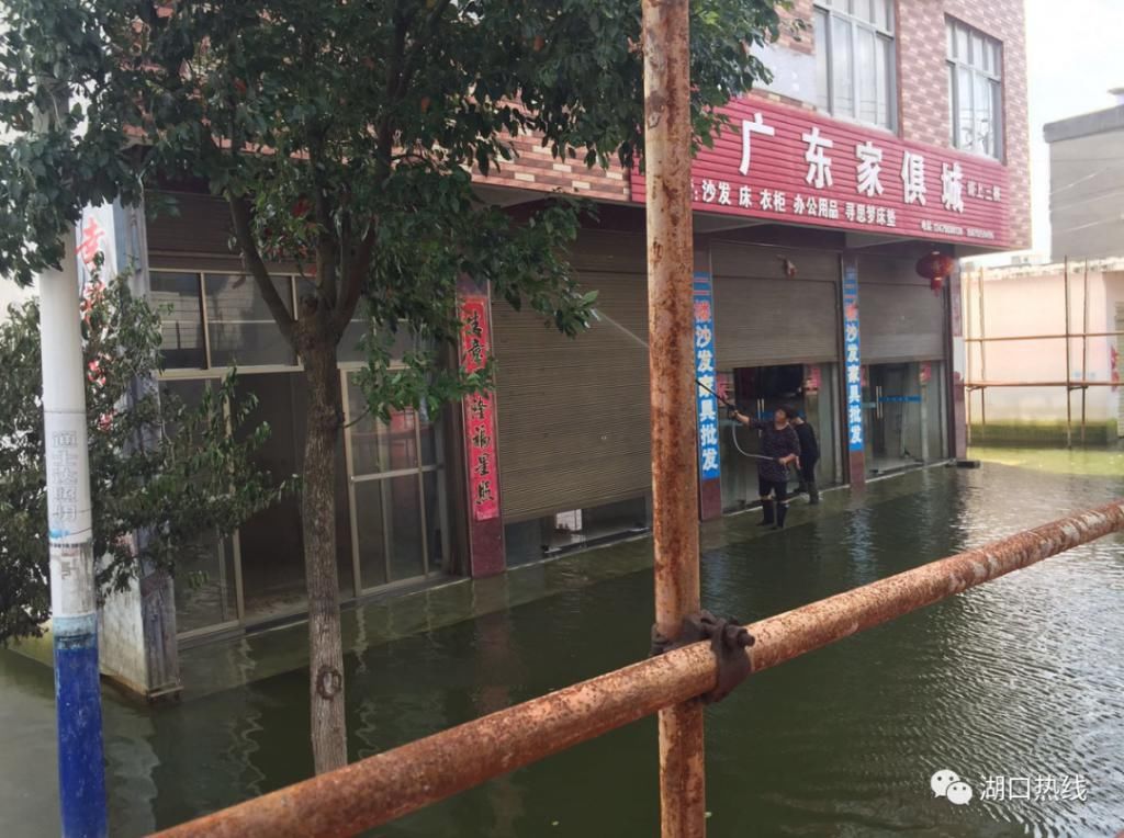  地方|多图直击！湖口西门水位退至闸门以下，这些地方最新水位在这！