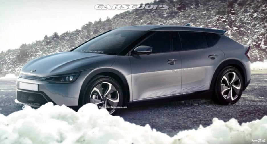  渲染|起亚电动SUV渲染图曝光