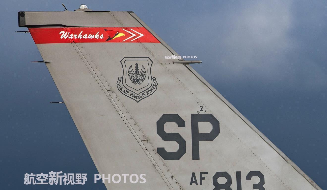 实拍|军迷深入国外基地实拍,美国空军F-16战斗机,服役多年不减当年