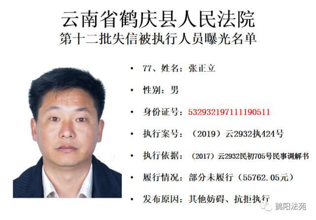 有人|又一批失信被执行人名单曝光,有人仅因为213元钱!