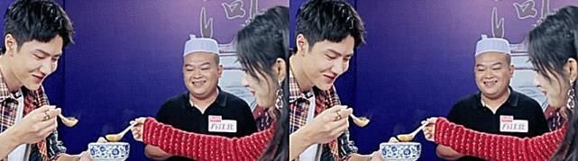  展现出|赵丽颖吃王一博的汤时，谁注意到了王一博的眼神？这也太宠了吧