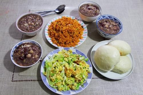  胡萝卜土豆|晒晒我家一周早餐，应季食材换着花样做，经济味美，全家满意