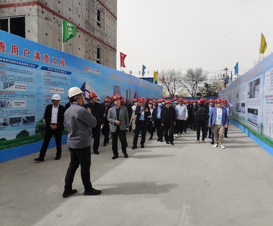 全省房屋市政工程监理工作会到潍城观摩