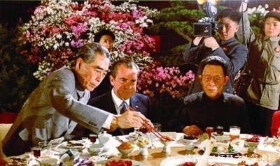 国宴|尼克松访华吃国宴, 这道菜上来后让他赞不绝口, 当场就把它吃光了