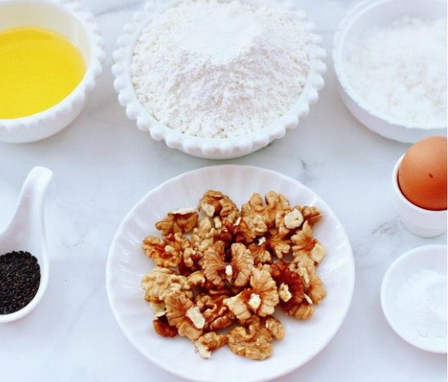 清甜|核桃酥,味糯,清甜,桃仁清香