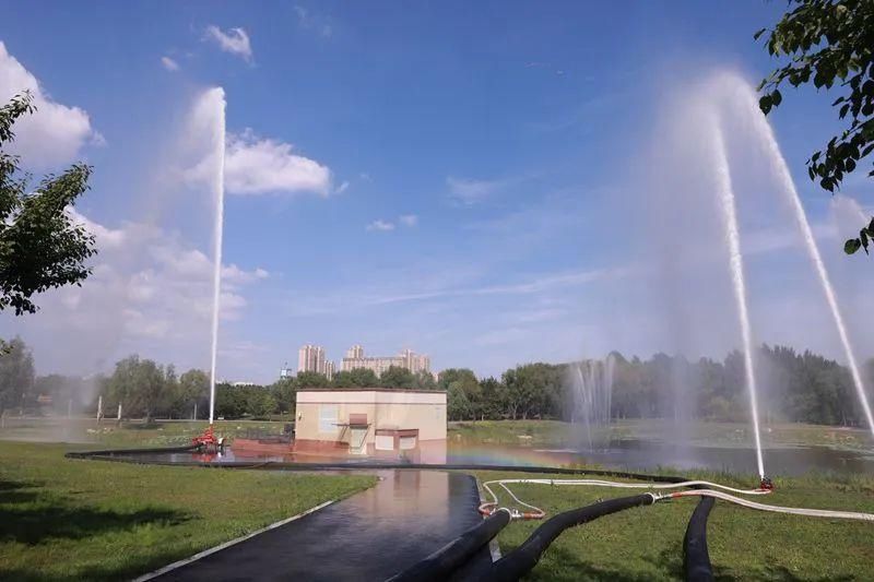  长春|长春消防开展6公里远程供水系统测试验收