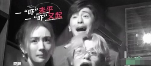  恐怖|杨幂说闭上眼睛就不会害怕，谁注意邓伦说了啥，还是男人吗？