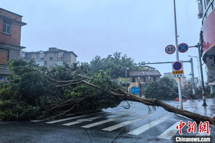 直击强台风“杜苏芮”登陆地：风雨肆虐 一地狼藉