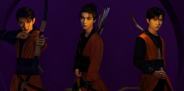  古风|TFBOYS最新写真，全员古风造型，这一次王俊凯凭借发型取胜