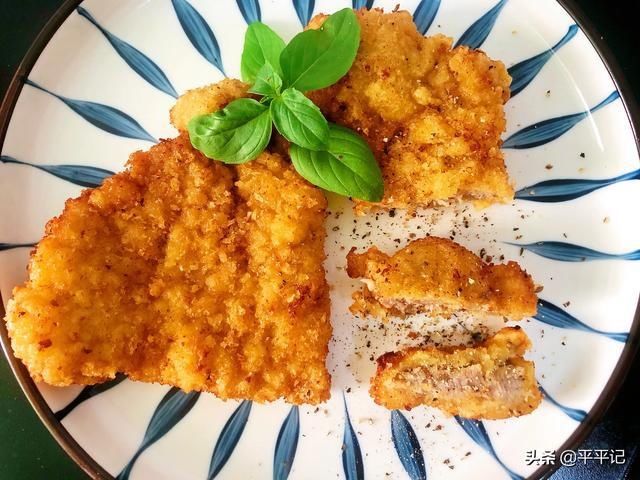  好吃|香酥猪排不用排队买，在家30分钟搞定，外脆里嫩，超好吃