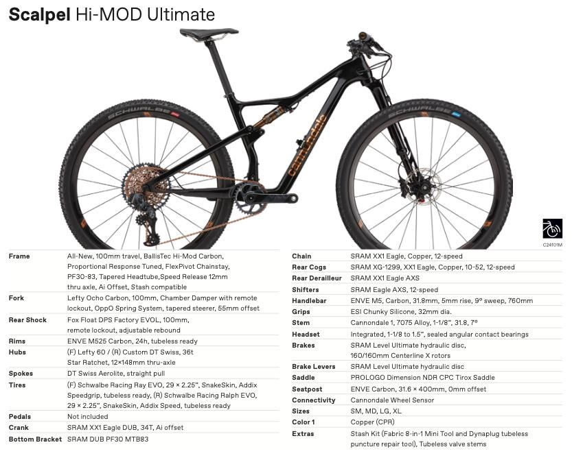  Hi|超详细测评！！全新一代Cannondale Scalpel Hi-Mod