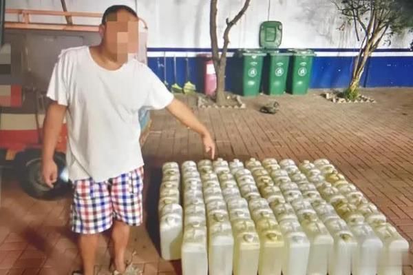轮摩托车|“迅雷”再响 一非法运输散装汽油嫌疑人应声落网
