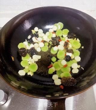 清炒|清炒木耳山药莴笋