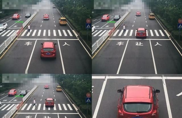 通安全法|曝光，六安这些车辆不礼貌，行人被抓