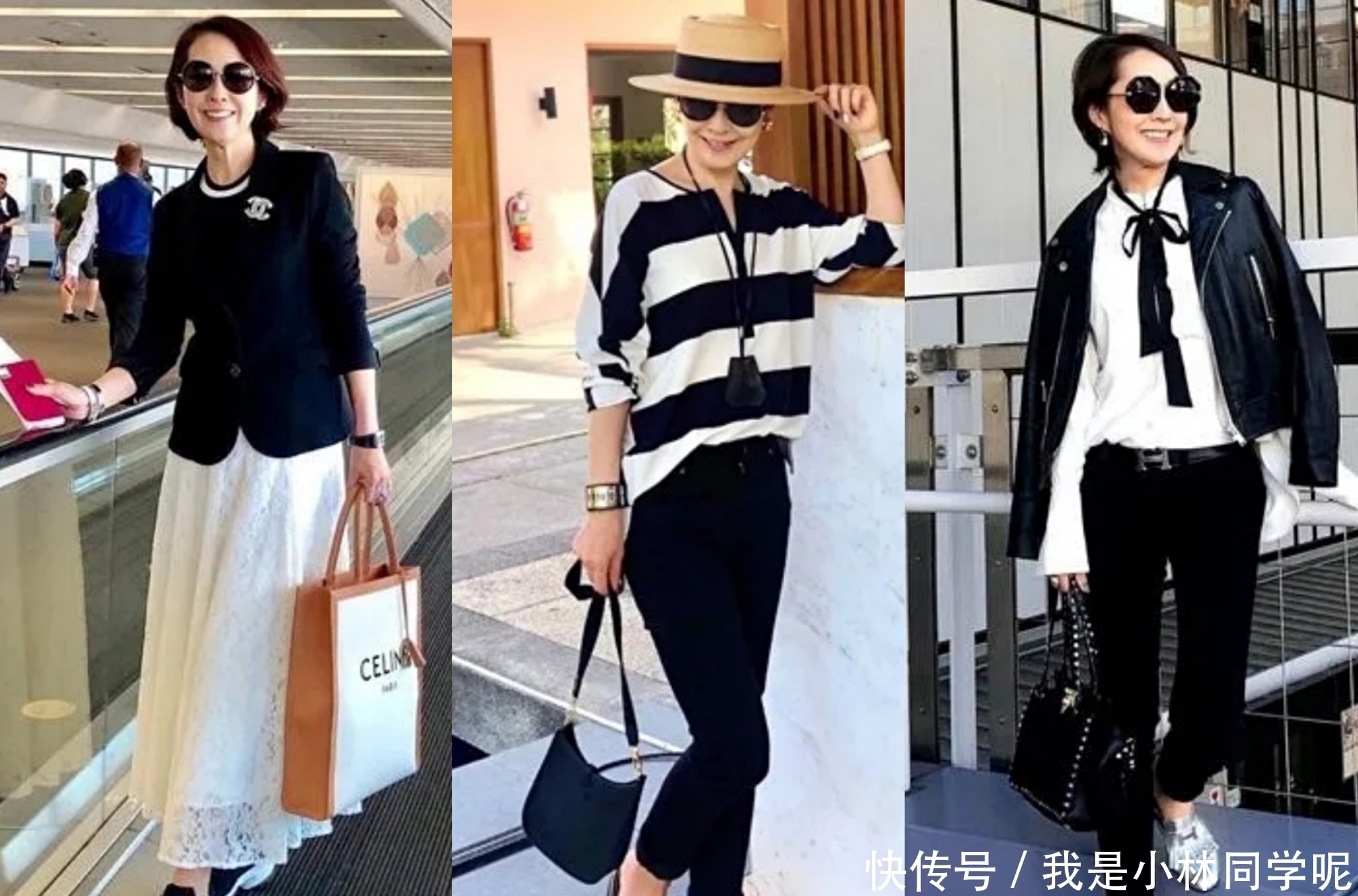 无龄|50、60女人如何打造“无龄感”穿搭，看看时尚博主的搭配示范吧