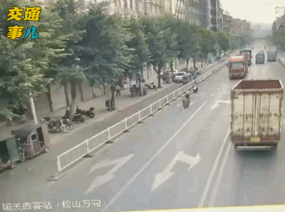  大车|一组动图警示你：大车失控到底多可怕！开车上路务必心存敬畏