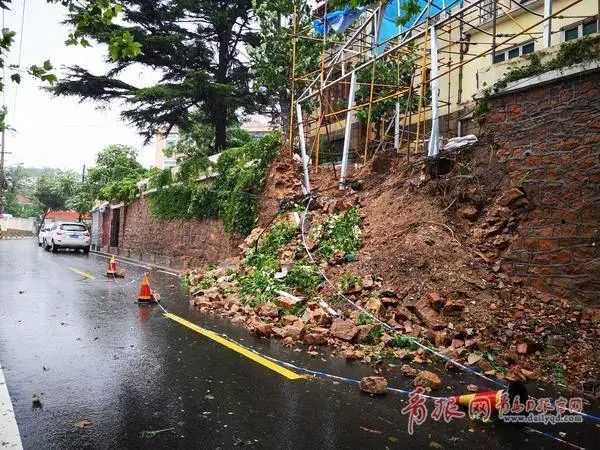 青岛|突发！青岛这里发生山体滑坡！