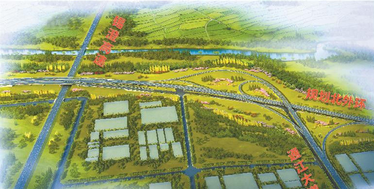  道路|通江大道将北延至规划北外环