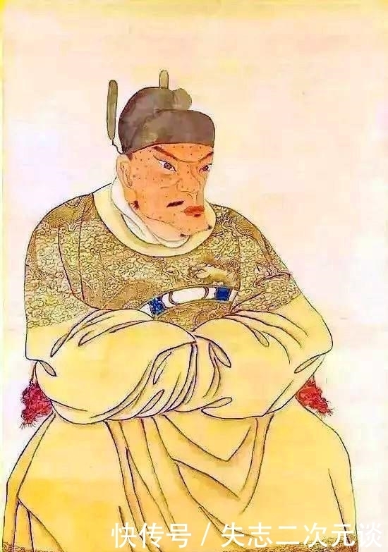 照片中就|8张历史流传的朱元璋画像：真的奇丑无比？图8才是朱元璋真实样子