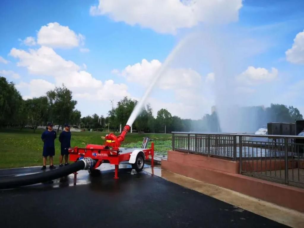  长春|长春消防开展6公里远程供水系统测试验收