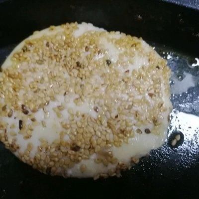 再也|自制豆沙芝麻饼,再也不用买了