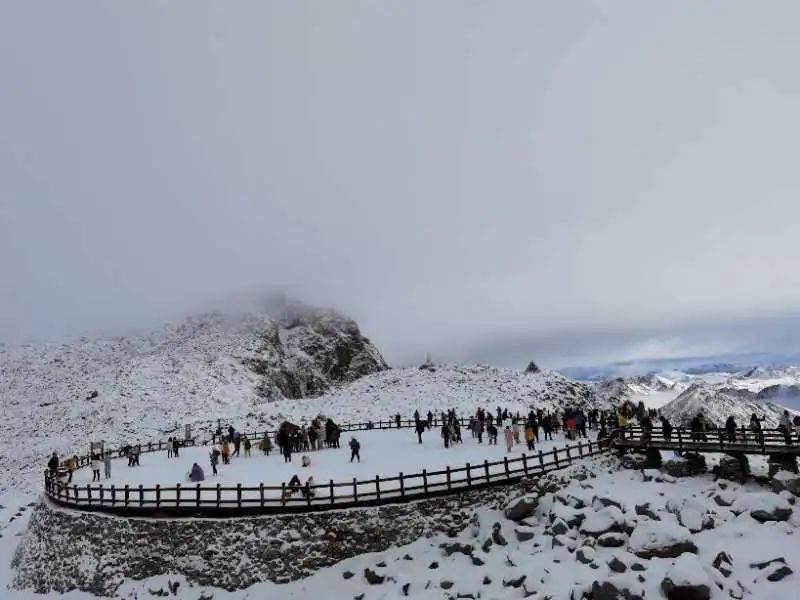 下雪|下雪了！多地解锁雪?景?模?式?广东人：我就看看