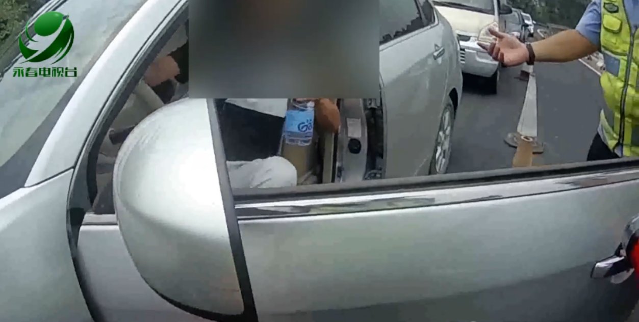  违法行为|高速交警查获一起酒后驾驶违法行为