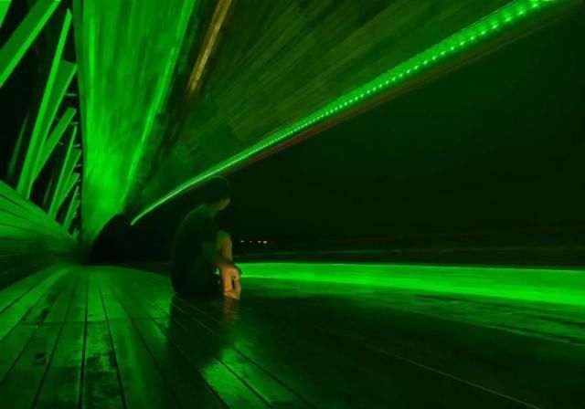  网红|【探索】滴水湖4座“网红”景观桥亮灯啦！快来先睹为快