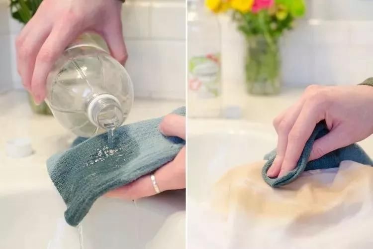 发黄|衣服发黄，别用漂白剂了，水里加点它，比新买的还干净！