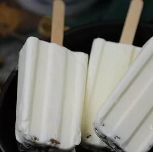 冰箱|孩子爱吃的奶油冰棍,健康又卫生做起来仅需两步