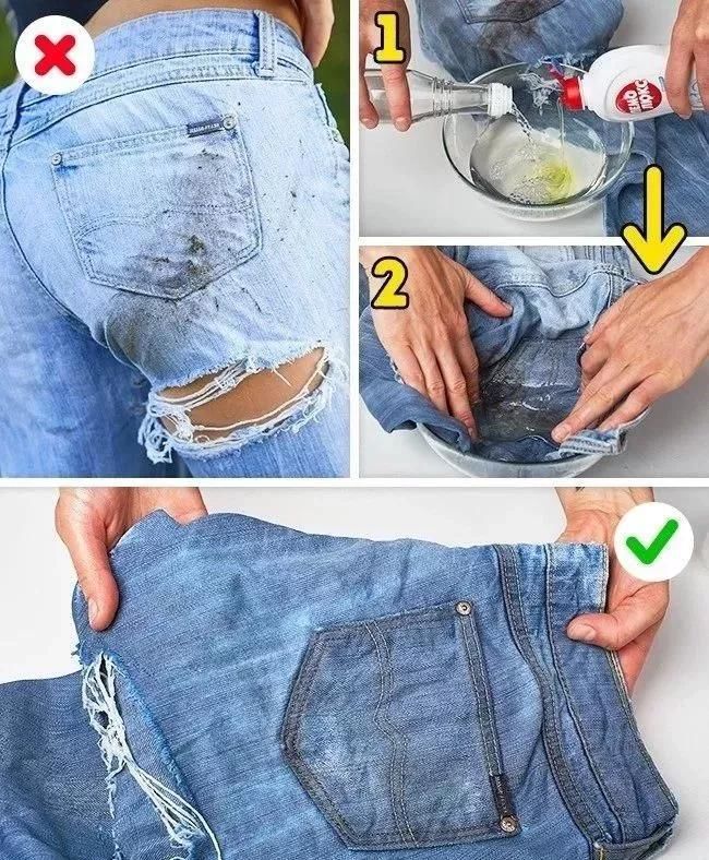 发黄|衣服发黄，别用漂白剂了，水里加点它，比新买的还干净！