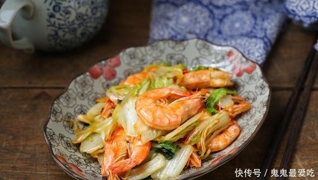 清香|吃百菜不如吃白菜,加大虾一起炒,清香中透着鲜美,营养高味道好