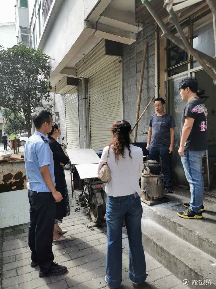 县城|柞水洁净文明县城环境“现在进行时”