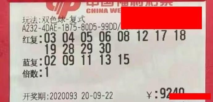 精心|20093期双色球晒票，号码精心抉择，这次信心大增