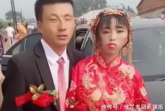 娘家|奇闻：“农村最丑新娘”亲新郎，新郎一脸嫌弃，网友：新娘家有矿