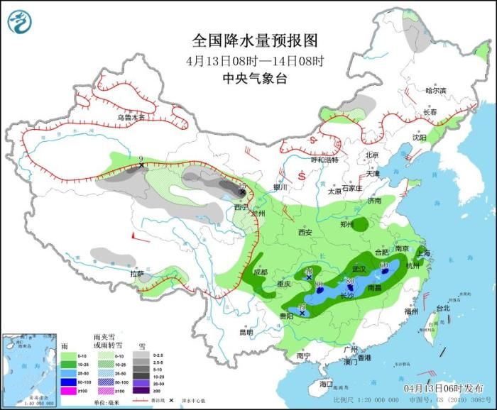 北方有大风沙尘天气 江南华南等地将有一次明显降水过程