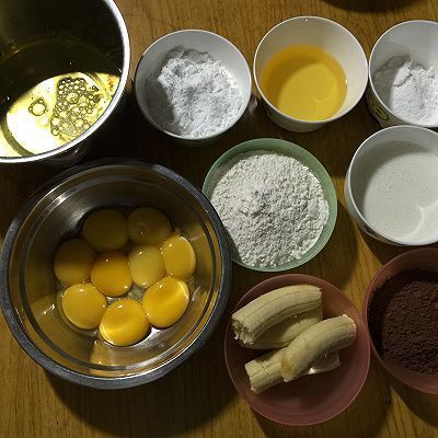 香蕉|十寸香蕉巧克力戚风