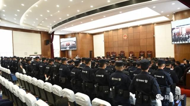 领导|陆良法院公开开庭审理贺某等41人涉嫌犯组织、领导传销活动、非法拘禁、抢劫案