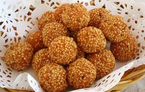  果子|美食分享：红薯饼、红薯糯米果子、红薯麻团的简单做法