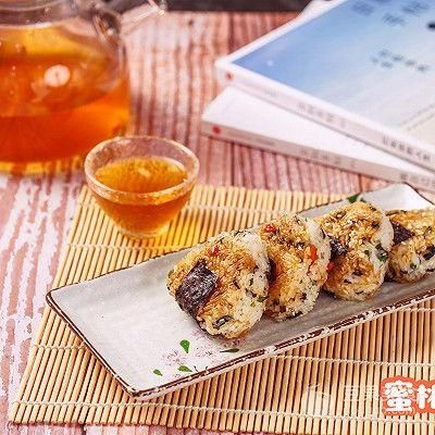 日式|日式煎香饭团的做法