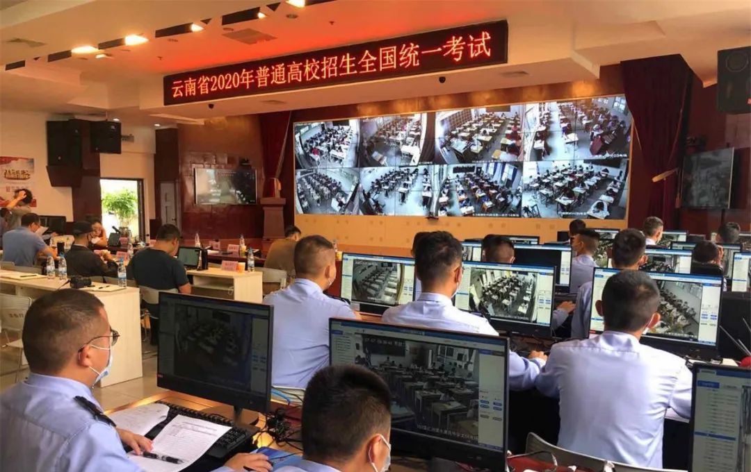  考生|图集丨云南高考首日直击：每一张安静的考桌都来之不易