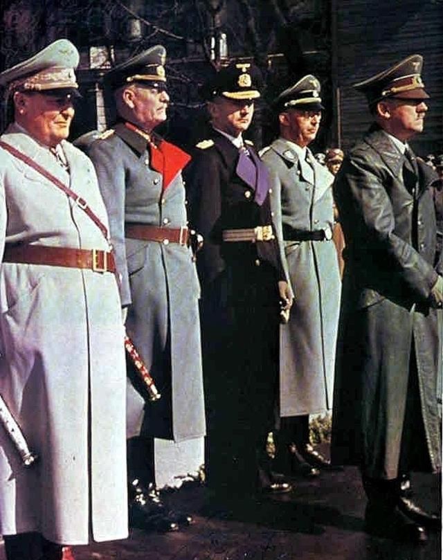 狂人|1938—1940，战争狂人希特勒的20张高清彩照