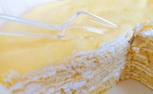 美味|平底锅做出美味甜点,榴莲千层蛋糕,打卡奶油爆浆的西点美食!