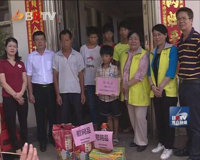  走访|博白：志愿服务在行动 走访慰问暖人心