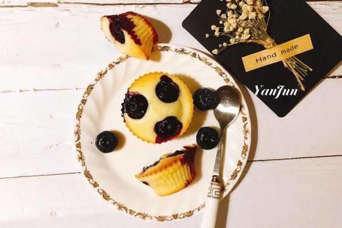  蓝莓|辅食 | 蓝莓麦芬