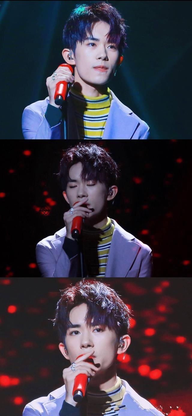  嗓子|明星演出时话筒没声音，吴亦凡，千玺扯着嗓子唱，蔡徐坤太机智！